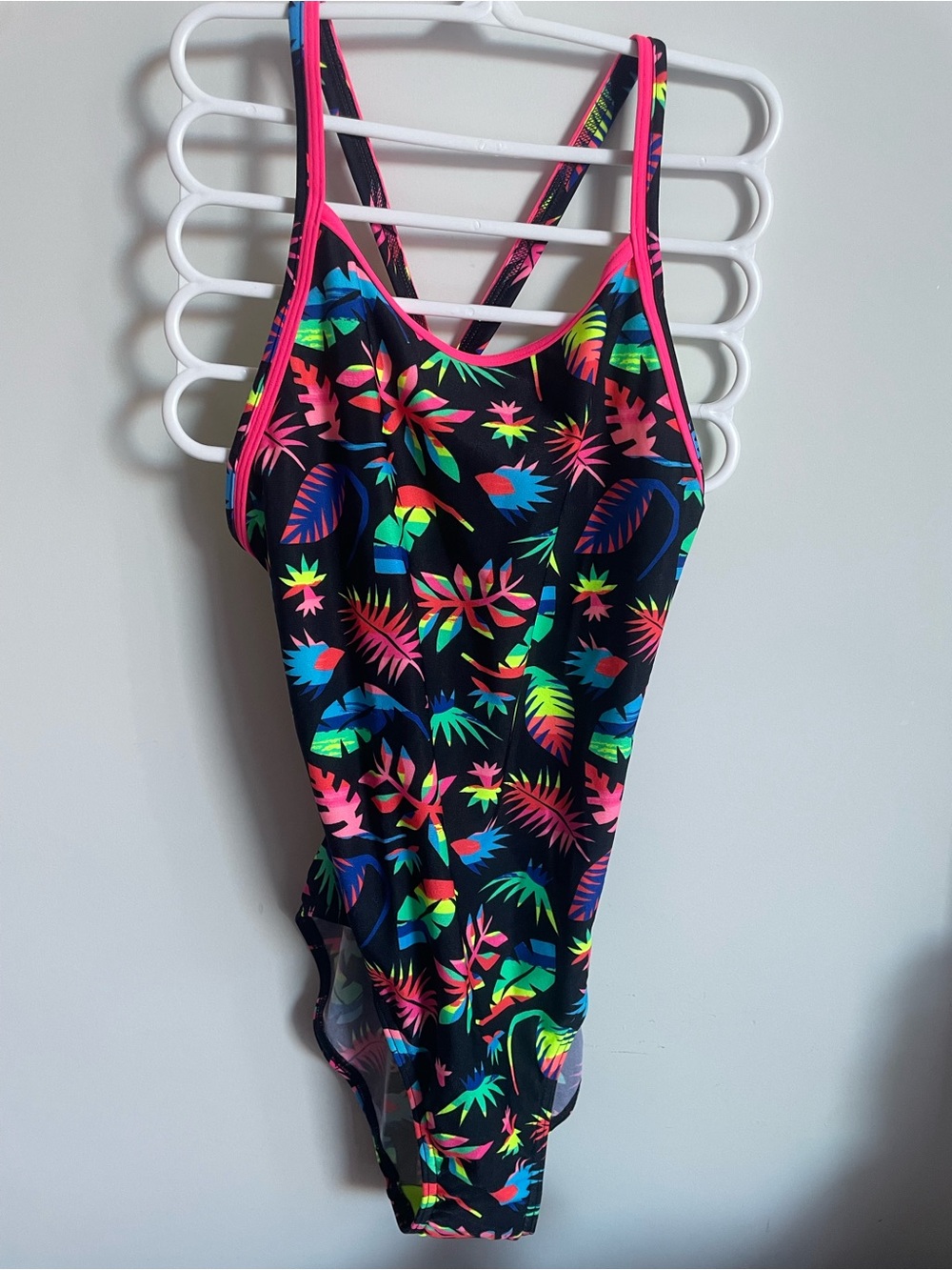 NEW Funkita "Lost Leaf" Neon Tropical Palm One Piece Swimsuit